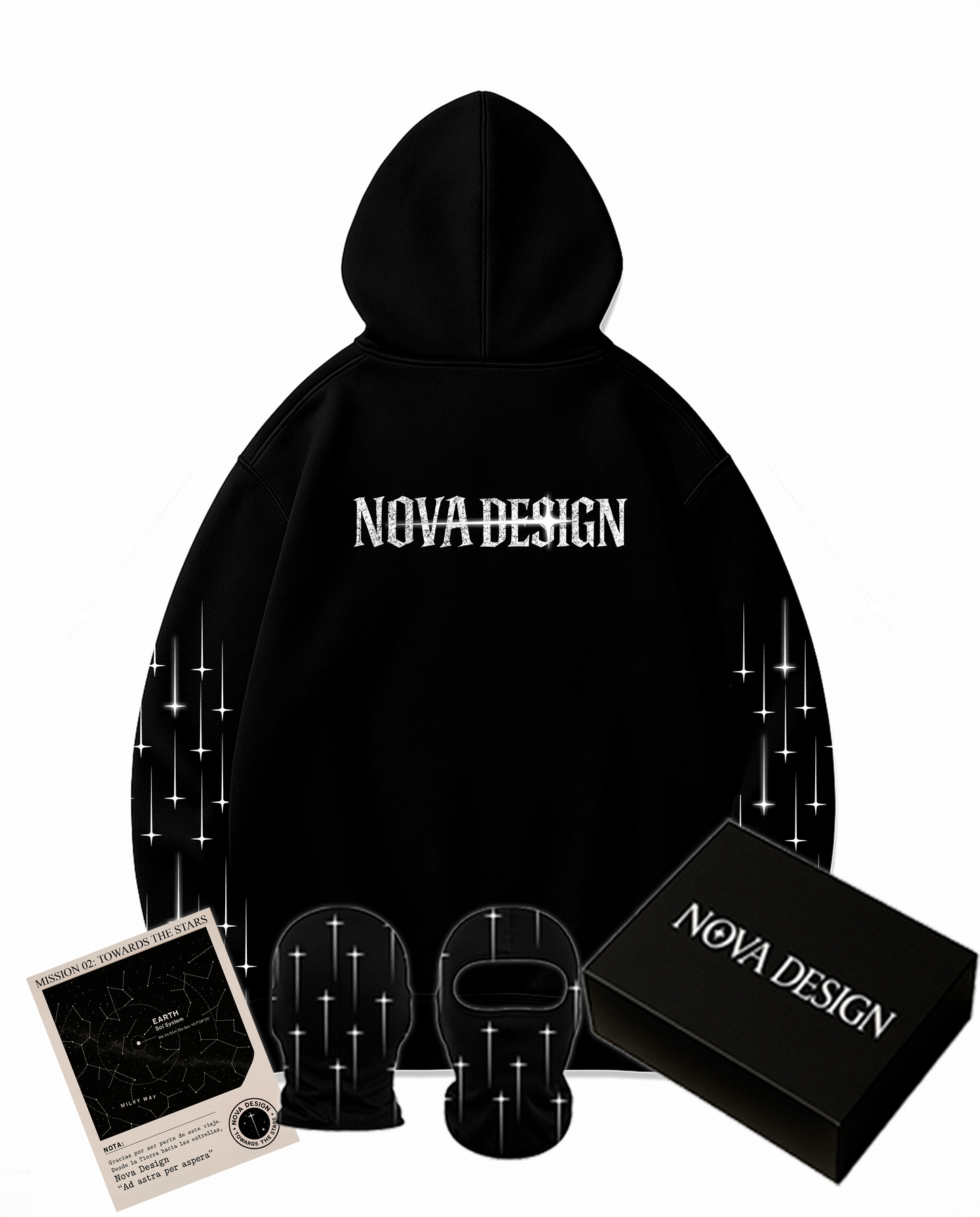 ETERNAL STARS HOODIE OVER PREMIUM