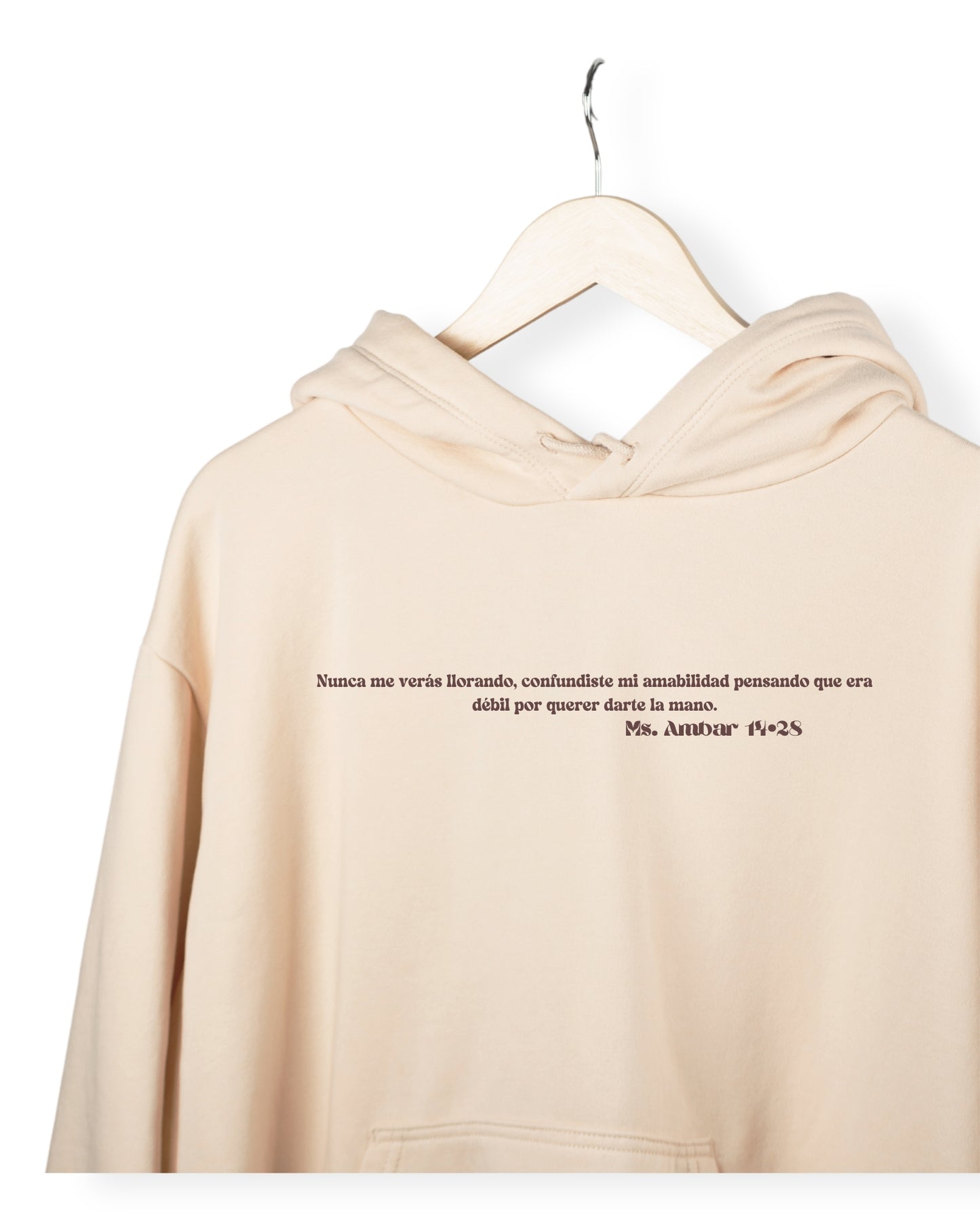 NO TE VOY A LLORAR HOODIE