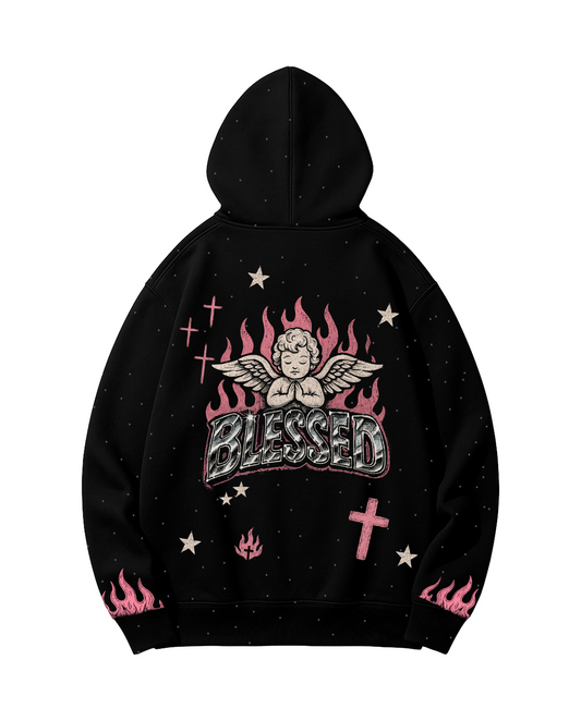 BLESSED FULL PEDRERIA HOODIE OVER PREMIUM