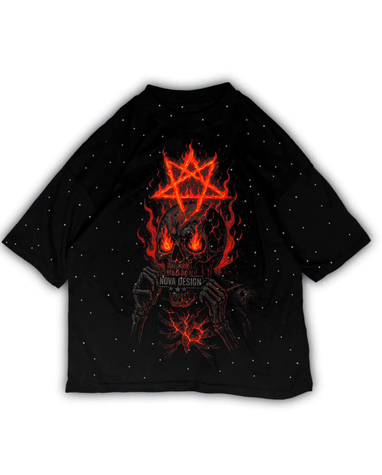 NOVA'S INFERNO FULL PEDRERIA OVER PREMIUM TEE