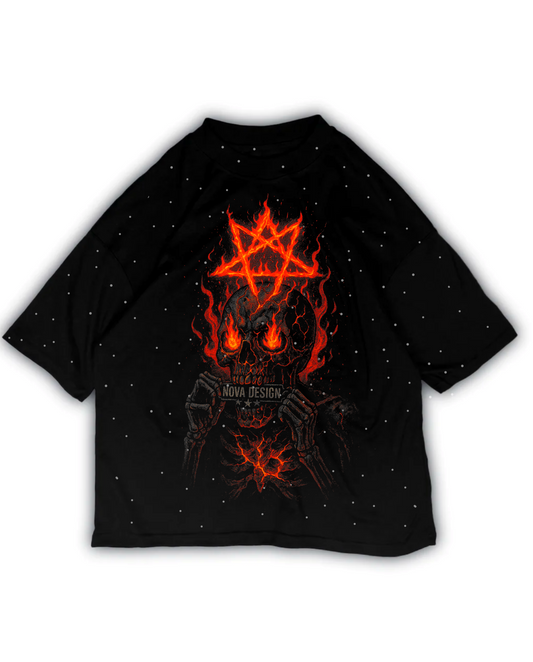 NOVA'S INFERNO FULL PEDRERIA OVER PREMIUM TEE