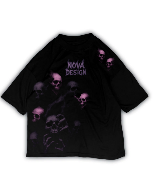 PURPLE SHADOWS FULL PEDRERIA OVER PREMIUM TEE