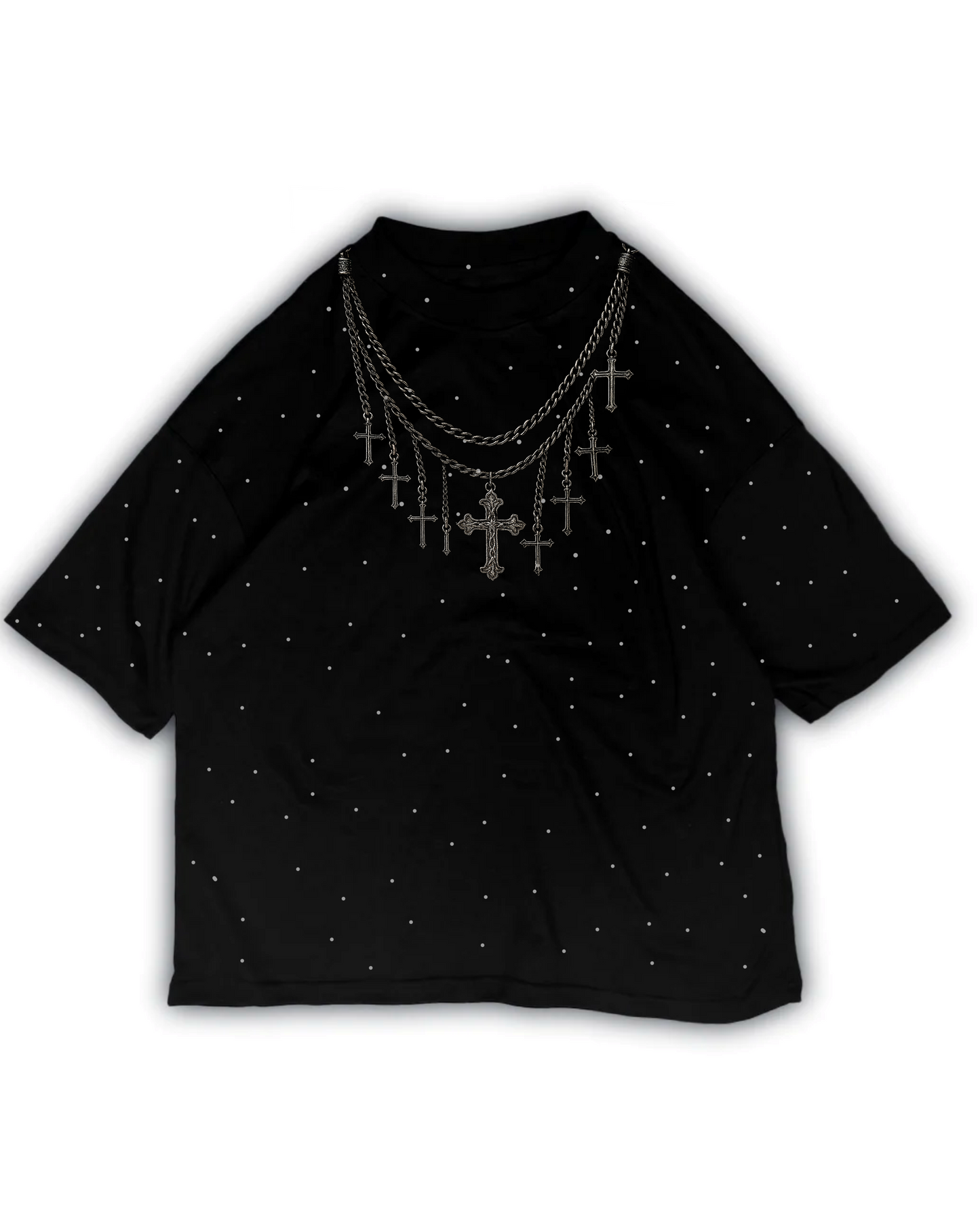 NOVA CHROME FULL PEDRERIA OVER PREMIUM TEE