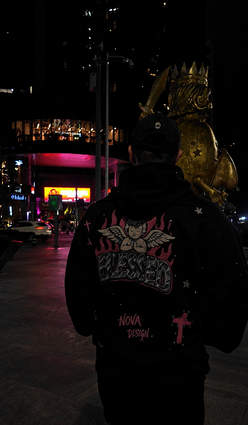 BLESSED FULL PEDRERIA HOODIE OVER PREMIUM