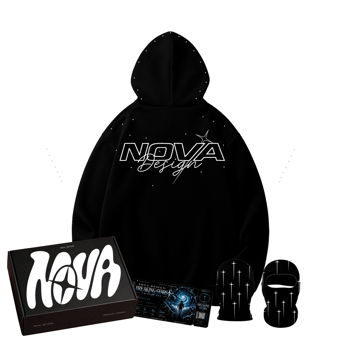 NOVA DESIGN HOODIE OVER PREMIUM