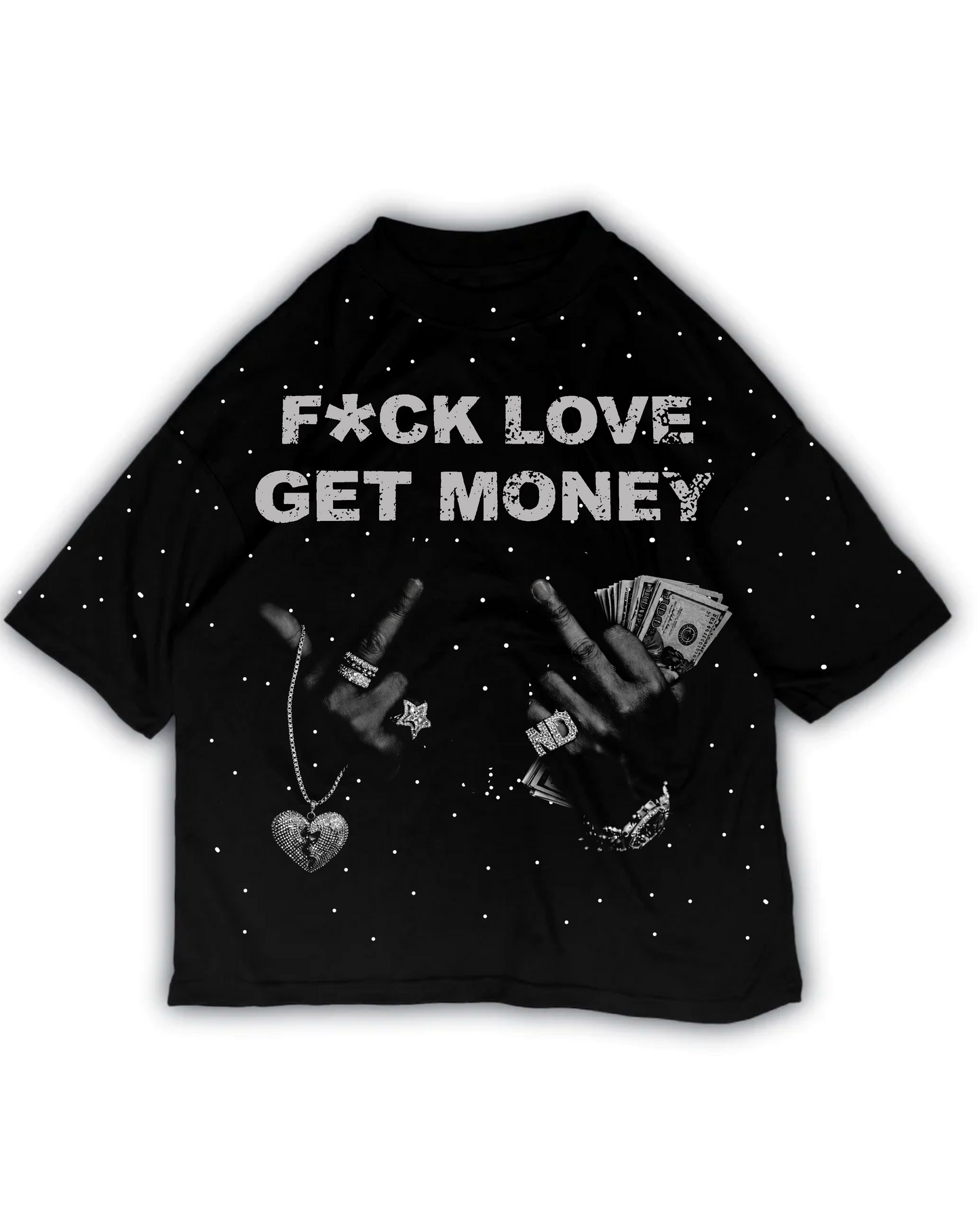 GET MONEY FULL PEDRERIA OVER PREMIUM TEE