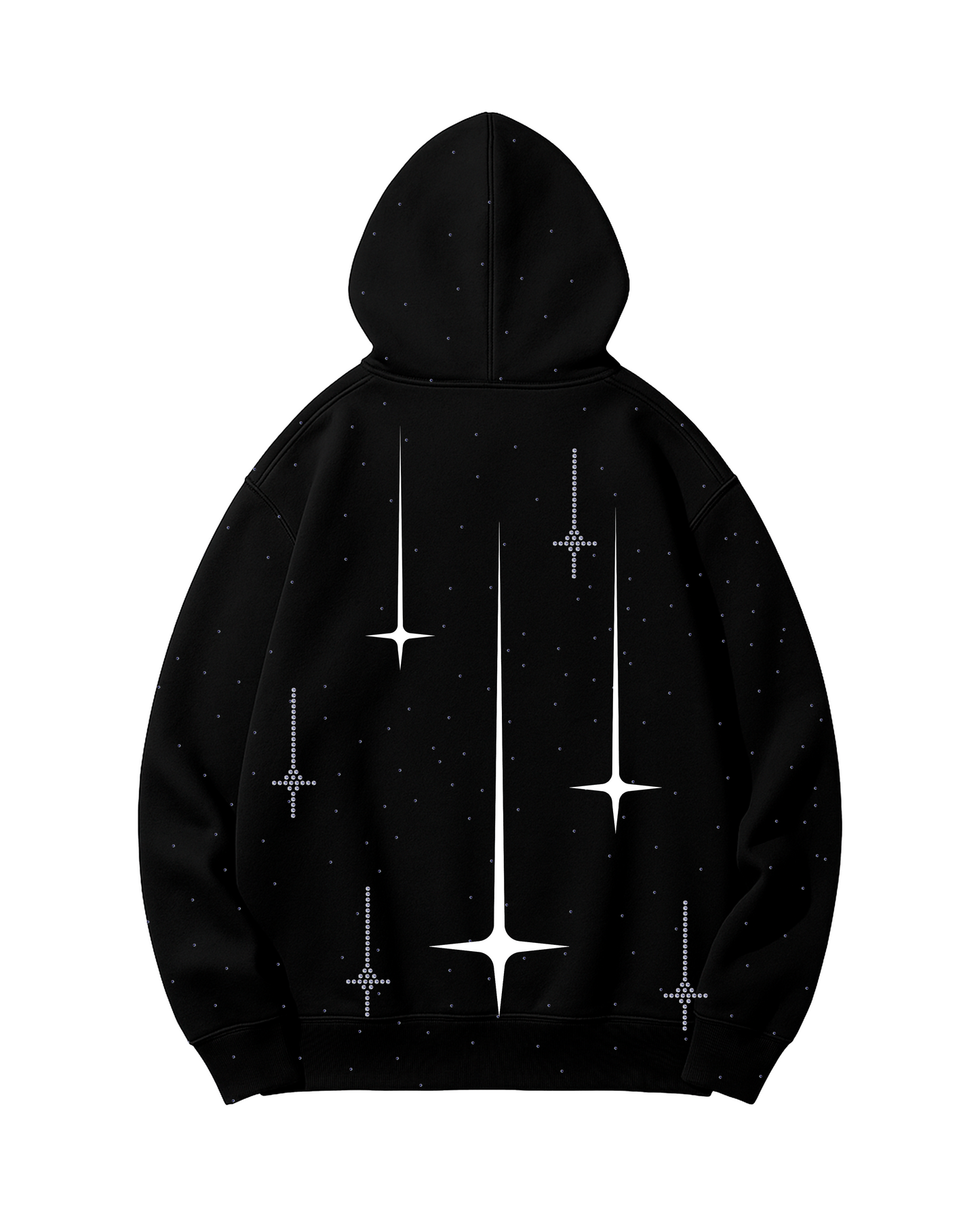 FALLING STARS FULL PEDRERIA HOODIE PREMIUM