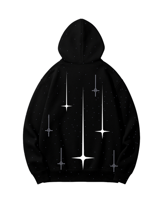 FALLING STARS FULL PEDRERIA HOODIE PREMIUM