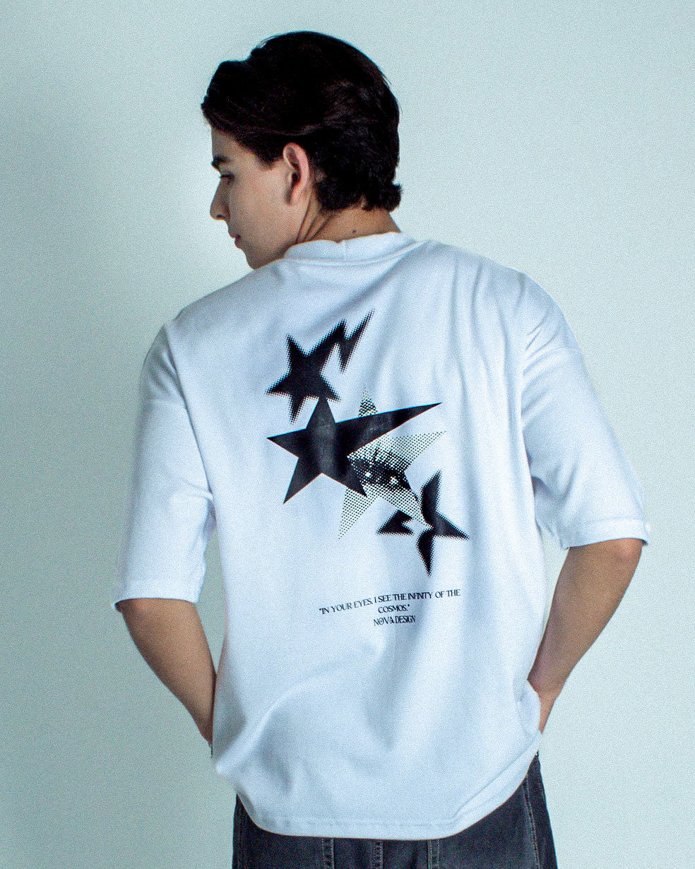 PREMIUM OVERSIZE TEE PERSONALIZADA WHITE