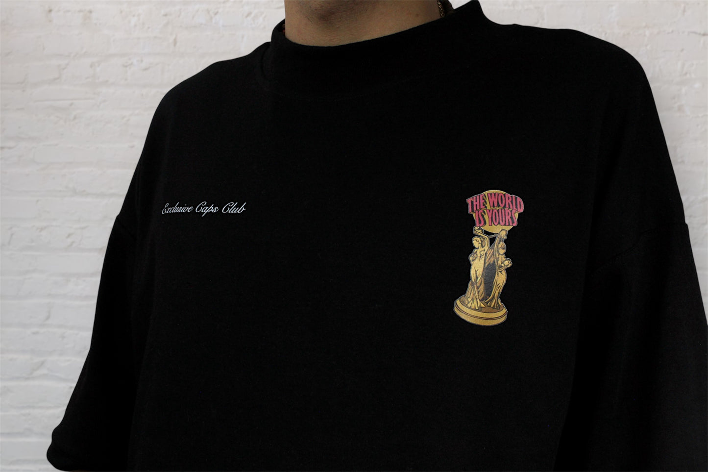 THE WORLD IS YOURS PREMIUM OVERSIZE SHIRT