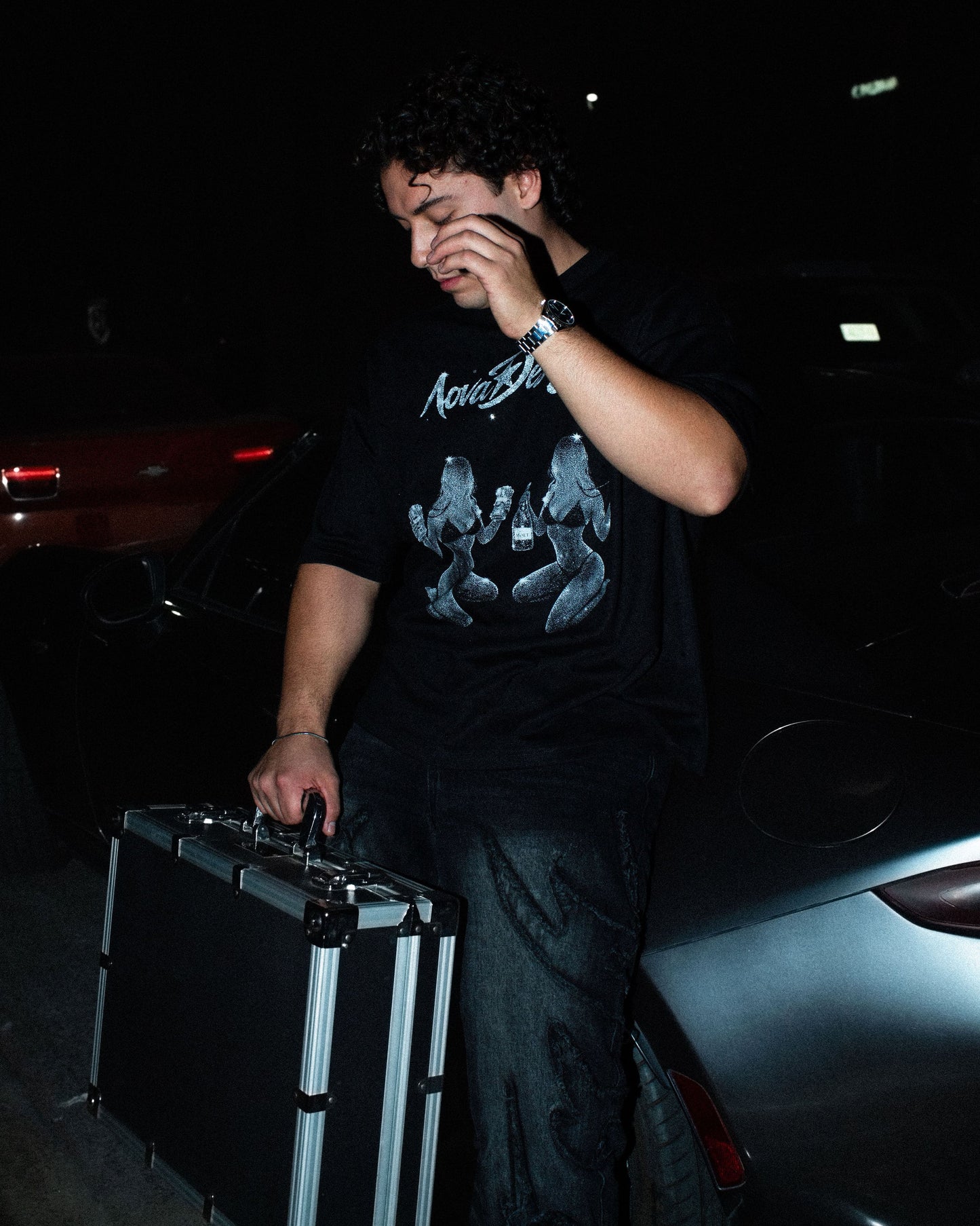 NOVA NIGHTS FULL PEDRERIA OVER PREMIUM TEE