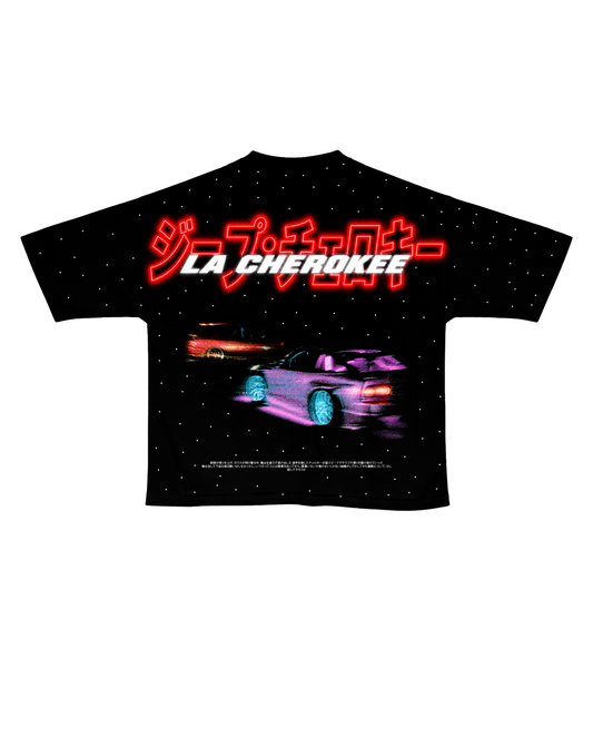 LA CHEROKEE FULL PEDRERIA OVER PREMIUM TEE