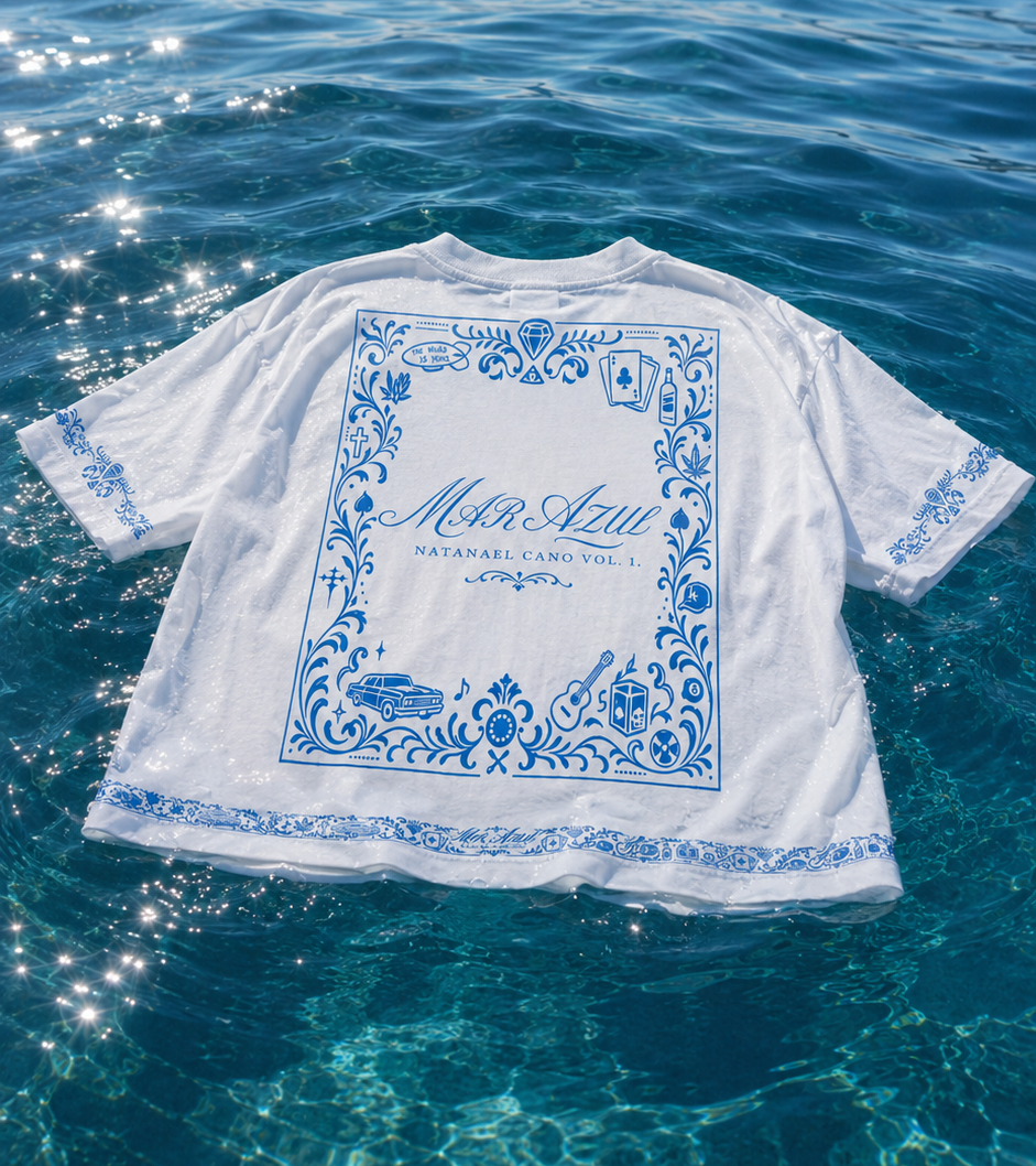 MAR AZUL PLAYERA
