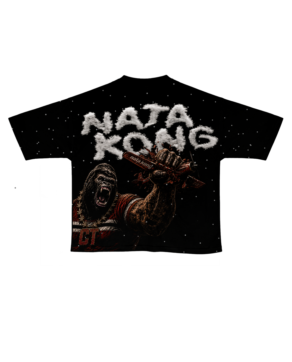 NATA KONG V2 FULL PEDRERIA OVER PREMIUM TEE