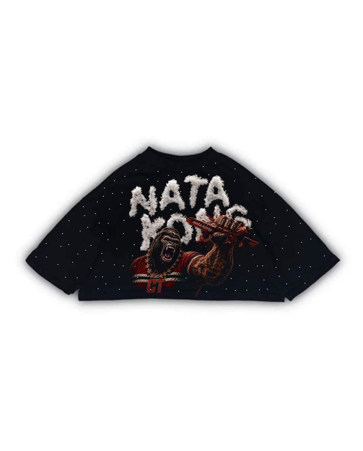 NATA KONG CROP TOP OVERSIZE PREMIUM