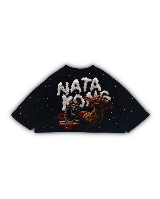 NATA KONG CROP TOP OVERSIZE PREMIUM