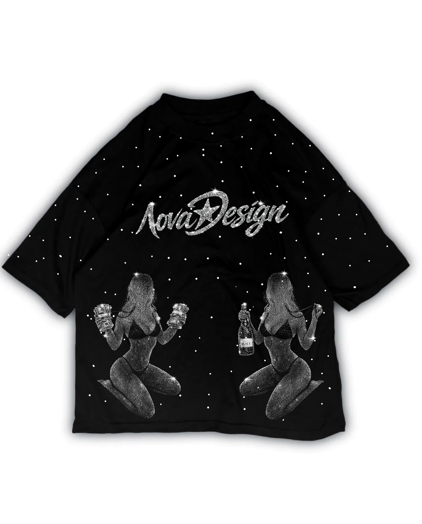 NOVA NIGHTS FULL PEDRERIA OVER PREMIUM TEE