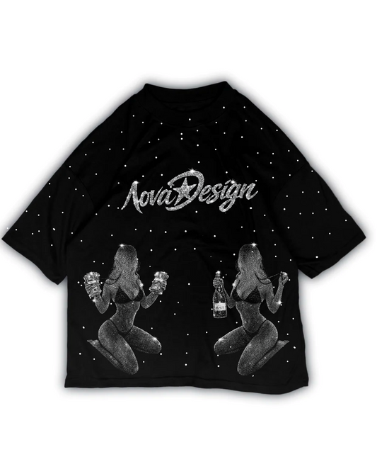 NOVA NIGHTS FULL PEDRERIA OVER PREMIUM TEE