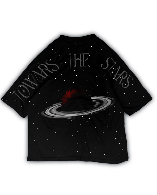 SATURN DRIP FULL STARS OVER PREMIUM TEE