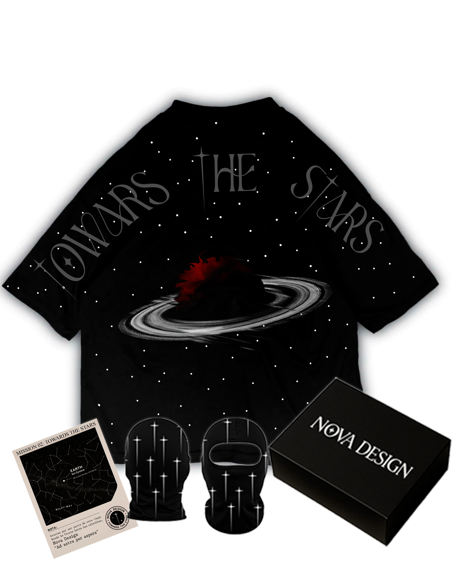 SATURN DRIP FULL STARS OVER PREMIUM TEE